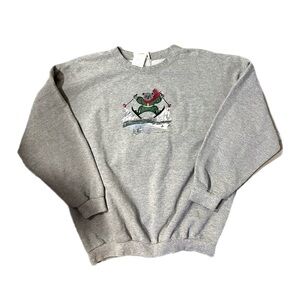 Vintage Ski Graphic Crewneck Sweatshirt